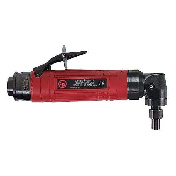 Right Angle Die Grinder, 3/8 in Female Air Inlet, 1/4 in Collet, Heavy Duty, 13,000 RPM, 0.8 hp