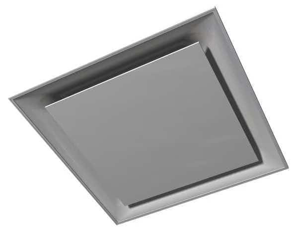 12 in Square Square Plaque Diffuser, White