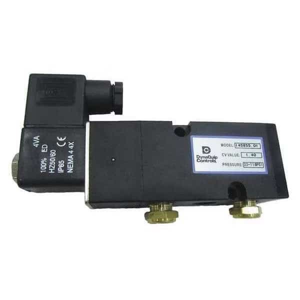 Solenoid Air Control Valve, 1/4 In, 24VDC