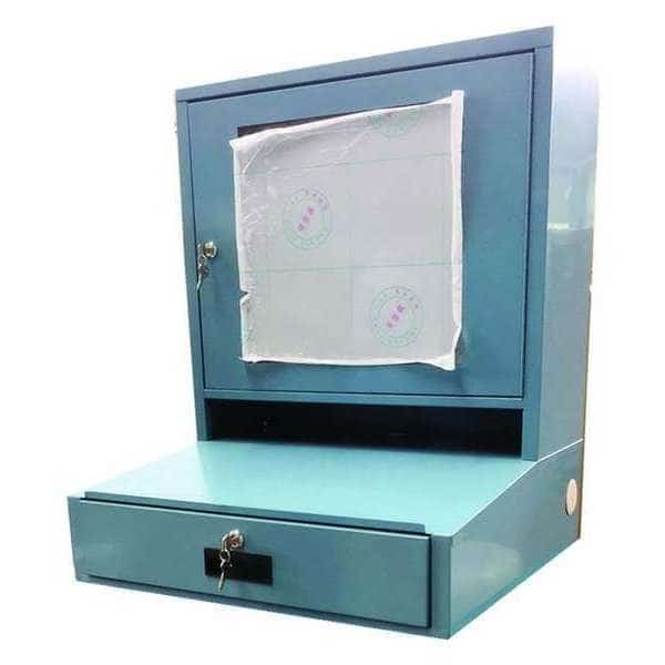 LCD Monitor Cabinet, 24-1/2" Wx22-1/2" D
