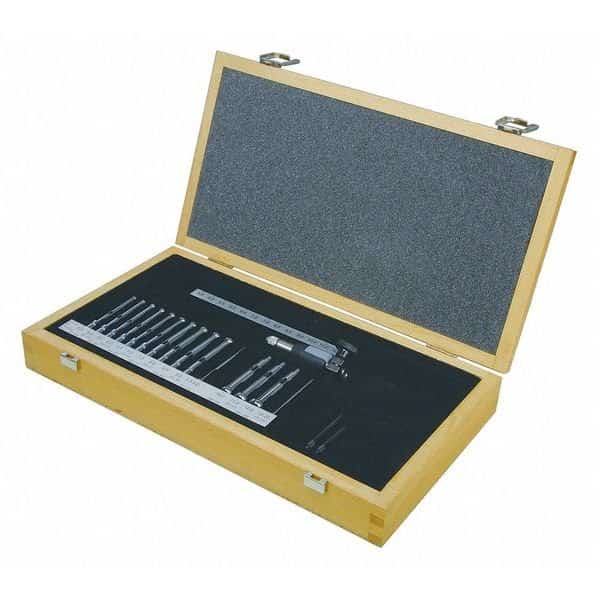 Dial Bore Gage Set, Range 0.059 to 0.165
