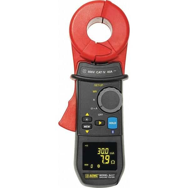 Clamp On Earth Tester, OLED Display