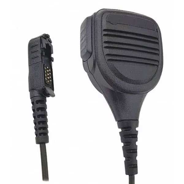 Speaker Microphone, Plastic, 2" L
