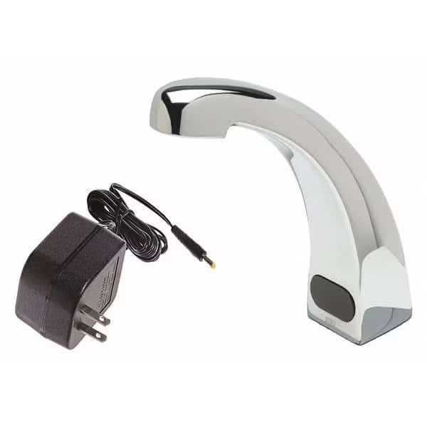 Sensor Single Hole Mount, 1 Hole Mid Arc Bathroom Faucet, Chrome plated