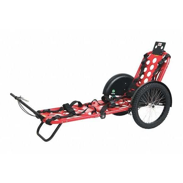 Stretcher with Brake,72" L,10" H,Red, Mfr#: RXB03FR, REXONE