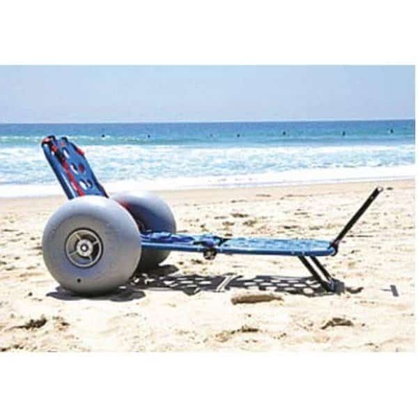 Wide Beach Tires, Black, 20" L