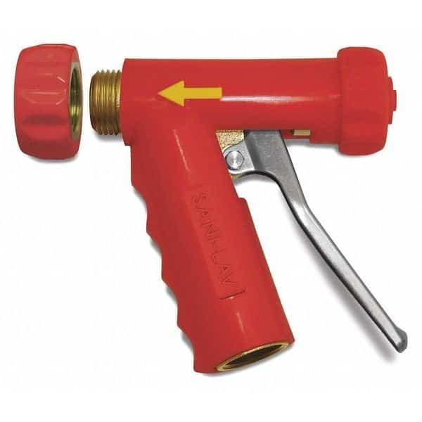 Spray Nozzle,Red,Brass/SS,5-1/4" L, Mfr#: N1TR, SANI-LAV