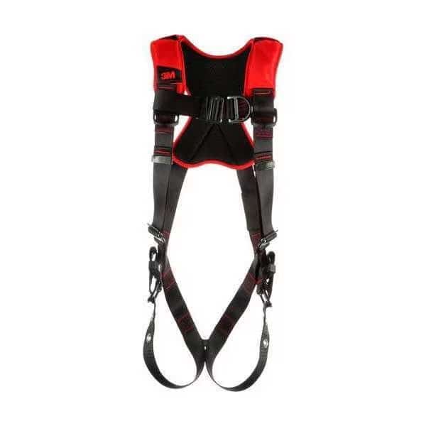 Protecta(R) Full Body Harness, 2XL, 420 lb., Mating Chest/ Tongue Leg Straps, Back, Chest D-Ring