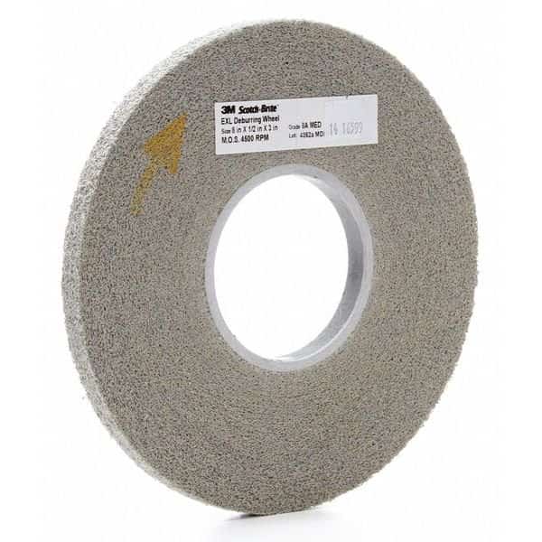 Convolute Wheel,Blending,XL-WL,8" dia., Mfr#: 7000046061, SCOTCH-BRITE