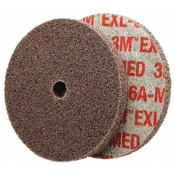 Unitized Wheel, 3 in Dia, 1/4 in W, 1/4 in Arbor Hole