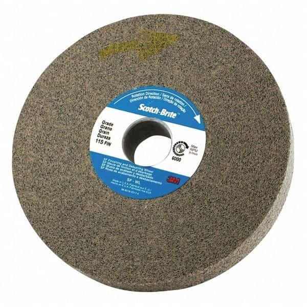 Convolute Wheel,Deburring,LD-WL,6" dia., Mfr#: 7100095035, SCOTCH-BRITE
