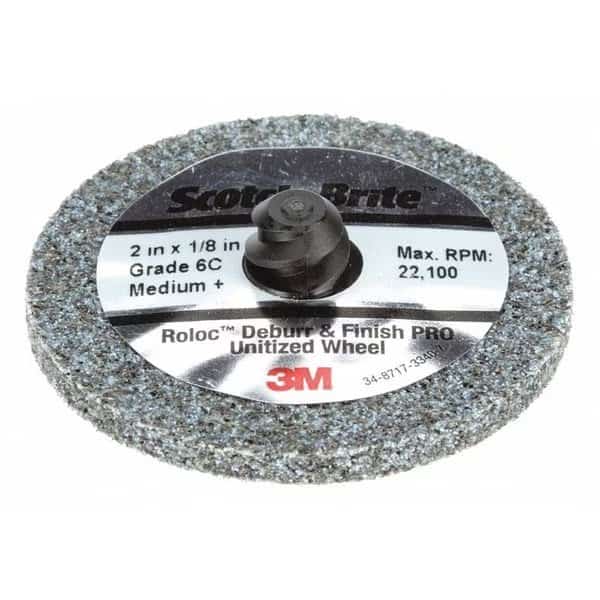 Unitized Wheel, 3 in Dia, 3 in W, 3 in Arbor Hole