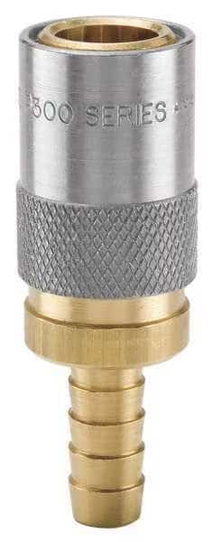 Hydraulic Quick Connect Hose Coupling, Brass Body, Sleeve Lock, MoldMate Series