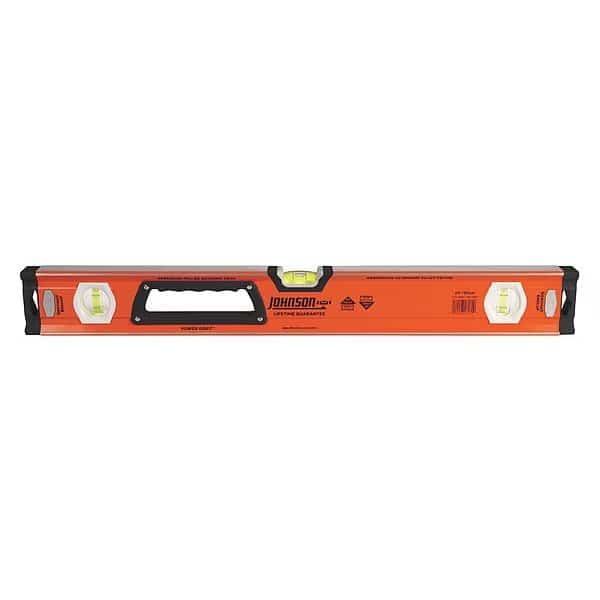 Box Level, Aluminum, 24 in. L, Yellow