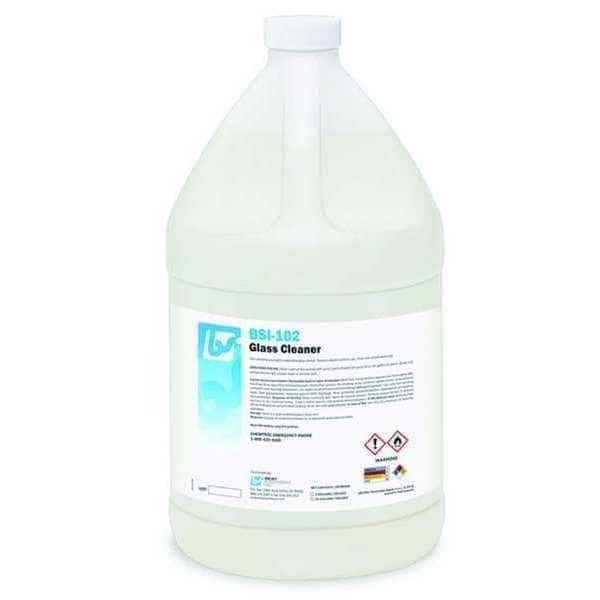 Glass Cleaner, Bottle, 1 gal, Mild, 4 PK