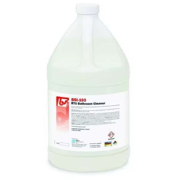 Bathroom Cleaner, Bottle, 1 gal., Fresh, PK4