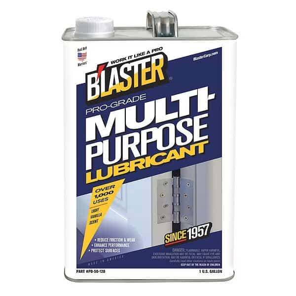 Multipurpose Lubricant, 1 gal., Can, Petroleum Distillates, Colorless