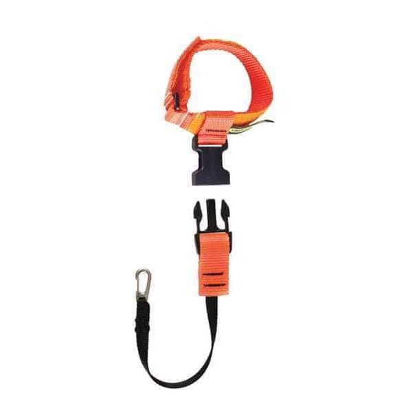Tool Lanyard, 10 in. L, Orange, 5 lb.