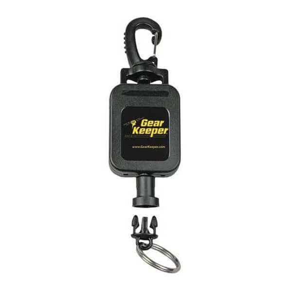 Retractor, 32inL, Black, 9/16lb, Plastic/SS