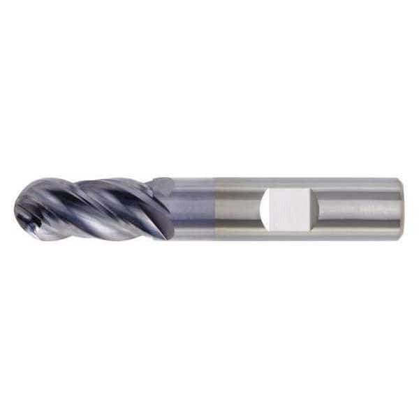 End Mill, TiAlN, 0.1250 in. Milling Dia., WIDIA HANITA, Mfr# TF4V0003001