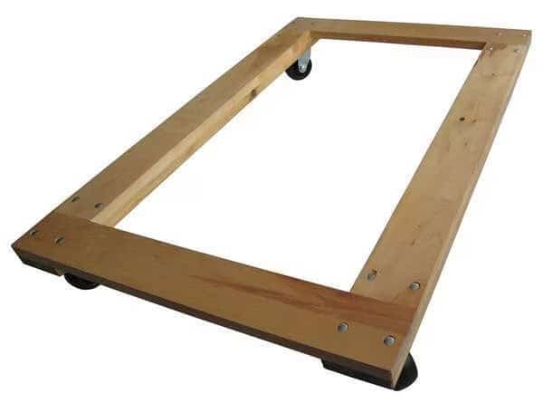 General Purpose Dolly,36x24,Hardwood, Mfr#: 48J064, EnjoyTool select