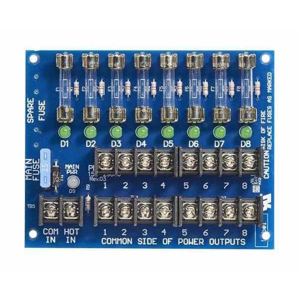 Power Distribution Board, 8 Output, Fused