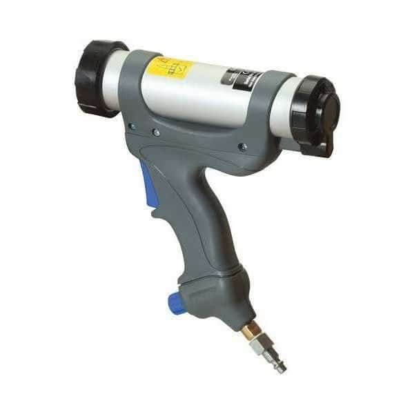 Pneumatic Caulk Gun, 10 oz, Gray, Cox, Mfr#: 63001