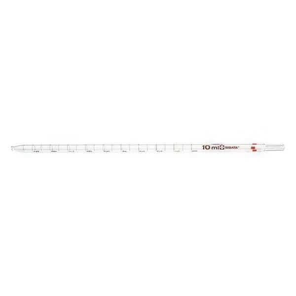 Serological Pipet, 1mL Cap, Red Band, PK10, SIBATA, Mfr# 20200-11A