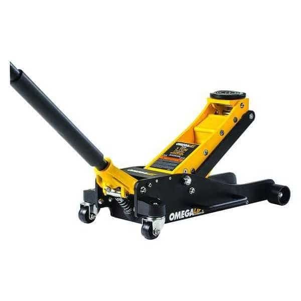 3 Tons Hydraulic Service Jack 18-1/8" Max. Lifting H., 4" Min. Lifting H