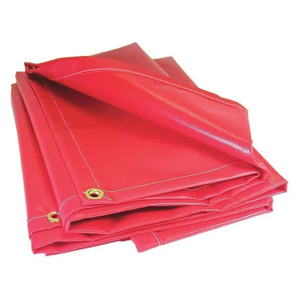 Tarp,Red,20 x 20 ft. Cut Size, Mfr#: SAL-02-2020, MAURITZON