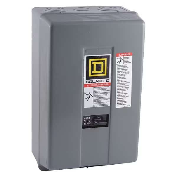 600VAC Electrically Held Lighting Contactor 3P 30A, SQUARE D, Mfr# 8903LG30V02C