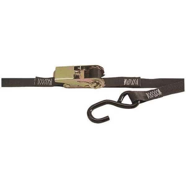 Tie-Down Strap, Black, 1200 lb., 14 ft., KINEDYNE, Mfr# 761487PKGRA