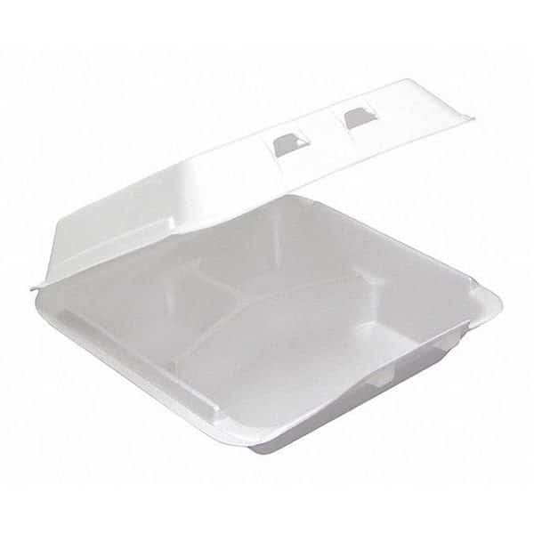 Carry-Out Container, 9" W, White, PK150