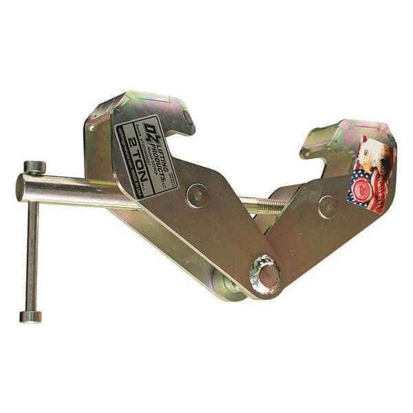 Beam Clamp, Steel, 4000 lb., Manual