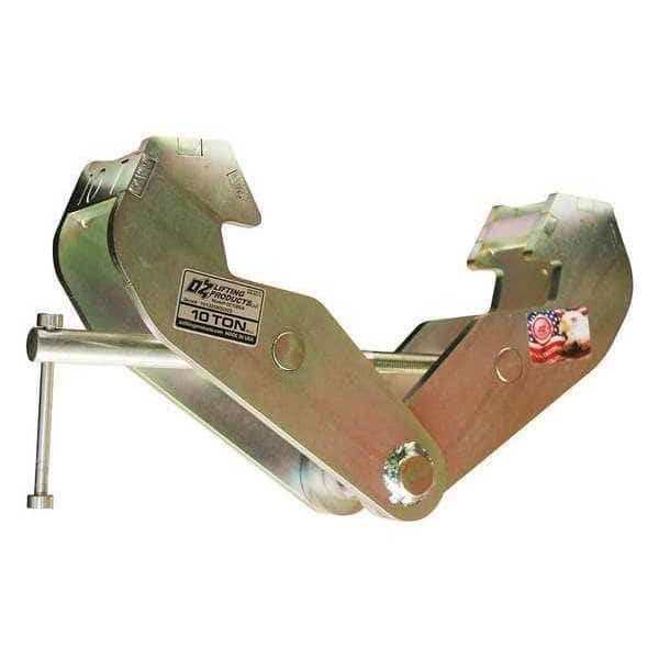 Beam Clamp, Steel, 20,000 lb., Manual