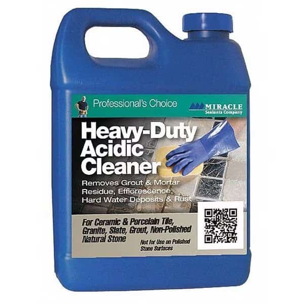 Acidic Cleaner,1 qt,Jug,PK6, Mfr#: HDAC6QT, MIRACLE SEALANTS COMPANY