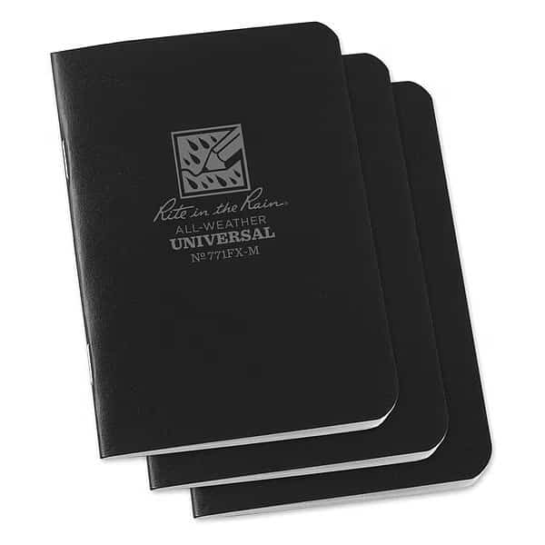 All Weather Notebook,Nonwirebound,PK3, Mfr#: 771FX-M, RITE IN THE RAIN