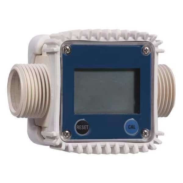 Flowmeter, Turbine, LCD, 4 to 15 gpm