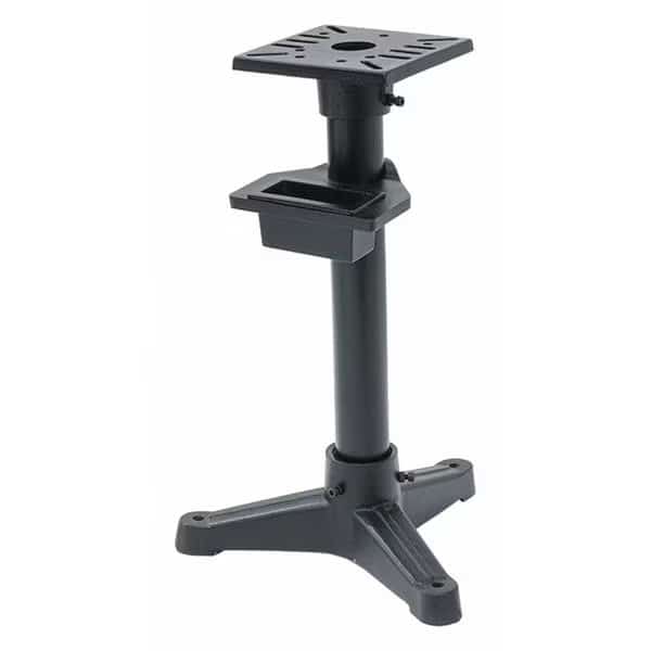 Bench Grinder Stand, 10-1/2inLx35inW, Iron