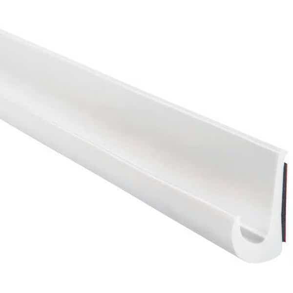 White Polyvinyl Chloride Edge Trim 125 ft. L, 0.900" W, TRIM-LOK, Mfr# DRW-125