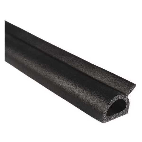 Rubber Seal, P-Shaped, 0.50"H, 25 ft.