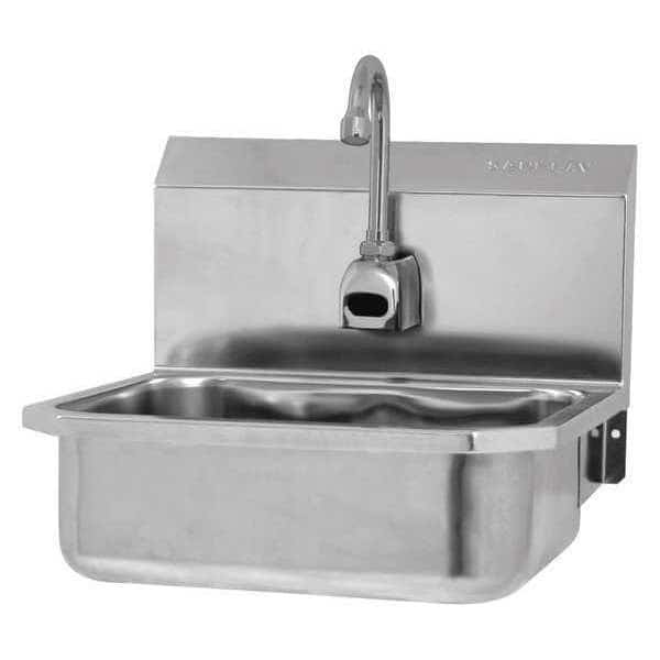SaniLav,Wall Mnt Sink,Rect,14inx11inx5in, Mfr#: ES2-605L-0.5, SANI-LAV