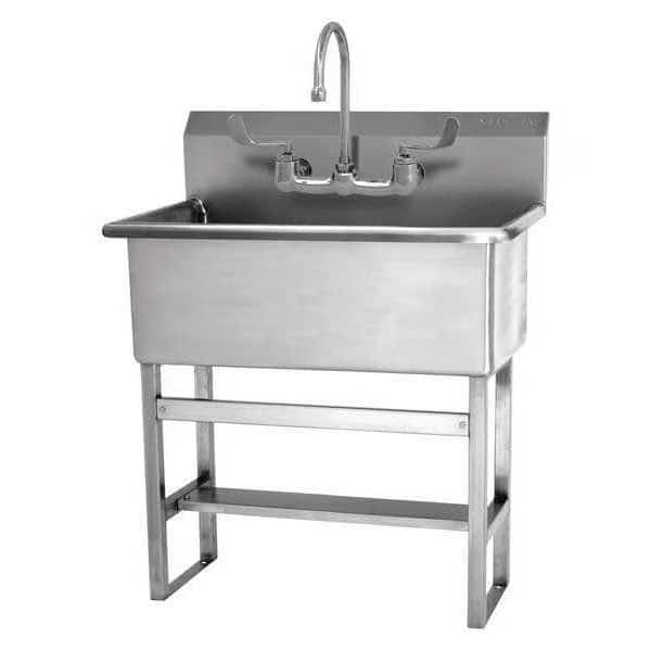 SaniLav,Sink,Rect,22inx16-1/2inx10-1/2in, Mfr#: 532FF-0.5, SANI-LAV