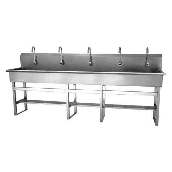 SaniLav,Wash Sta,Rect,97inx16-1/2inx8in, Mfr#: 510FA-0.5, SANI-LAV