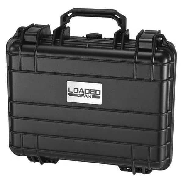 Black Protective Case, 13"L x 11"W x 4-3/4"D