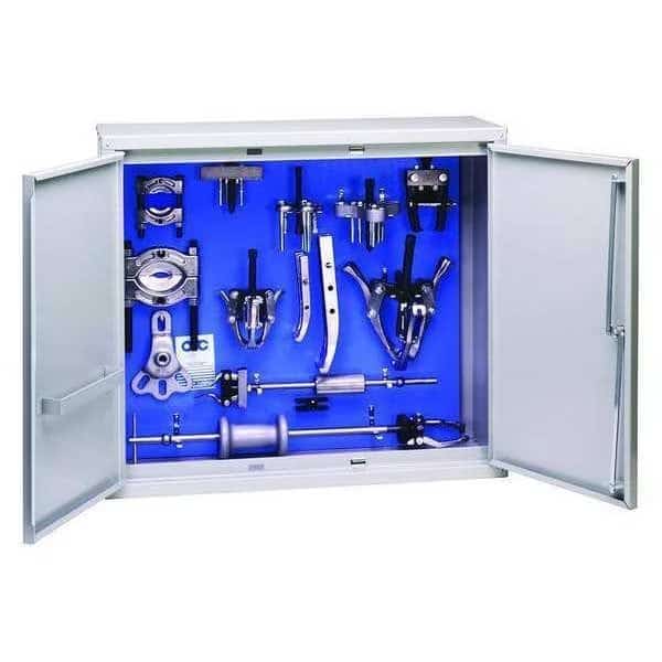 Puller Set, 18 Pieces, Manual