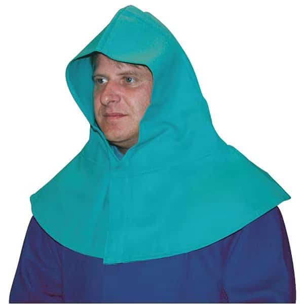 9Oz Green Hood W/Drape, Mfr#: 6010, TILLMAN