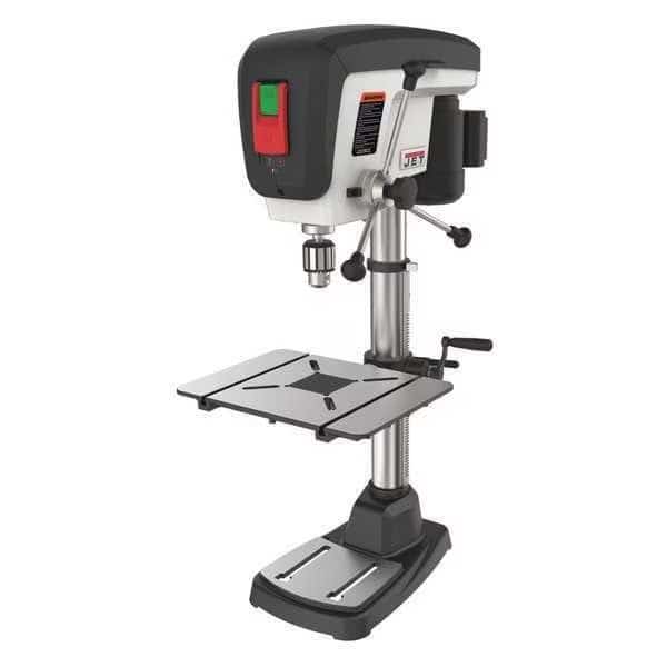 Bench Drill Press, Belt Drive, 3/4 hp, 115/230V AC V, 15 in Swing, 16 Speed