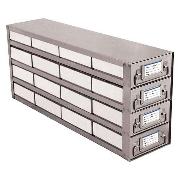 Freezer Rack,Side Access,Holds 36, Mfr#: RFS2566A, ARGOS TECHNOLOGIES