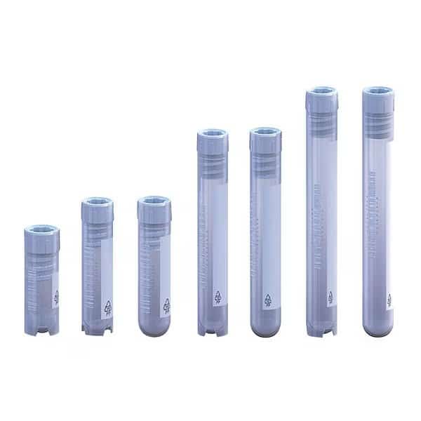 Cryogenic Vial, 3.50in H, Natural, PK50